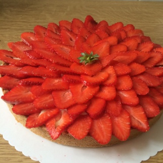 Strawberry pie 